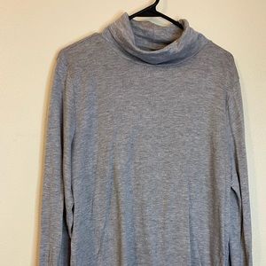 Loft turtle neck long sleeves top Size XL